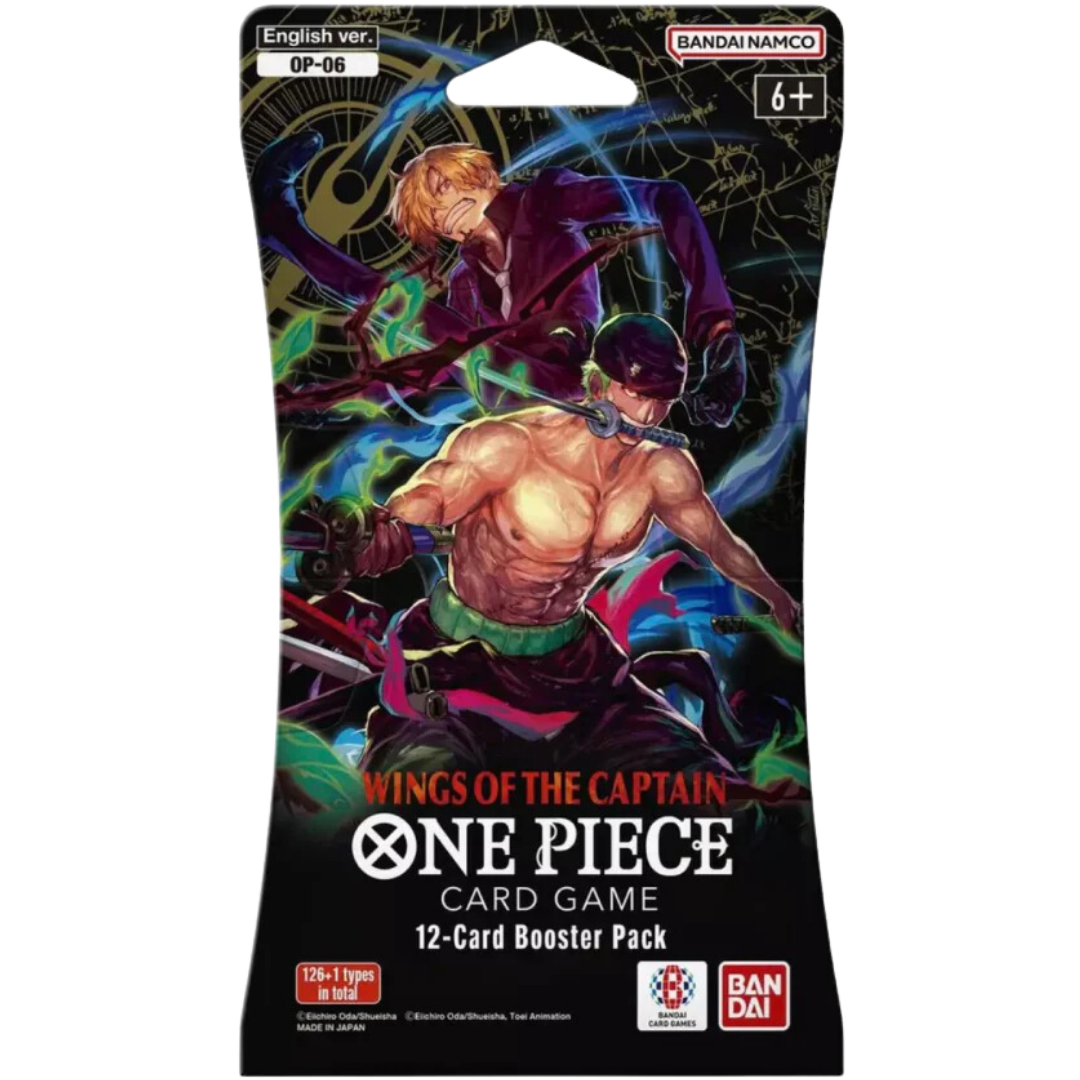Wings of the Captain [OP-06] - Sleeved Booster Pack