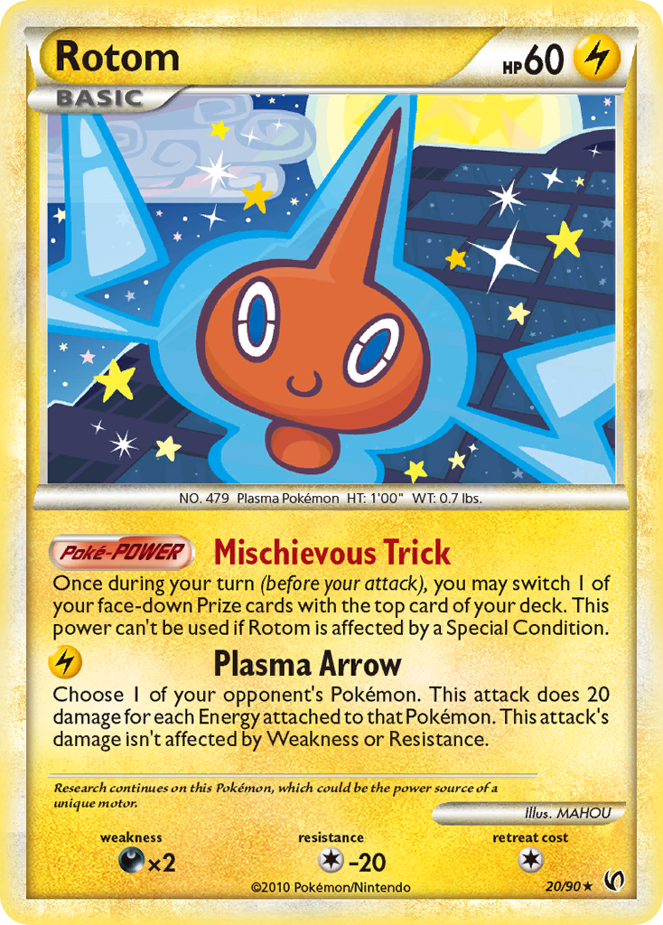 Rotom  Undaunted - Rare