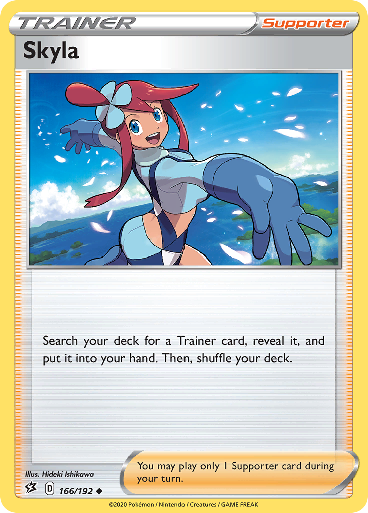 Skyla 166  SWSH02 Rebel Clash - Uncommon