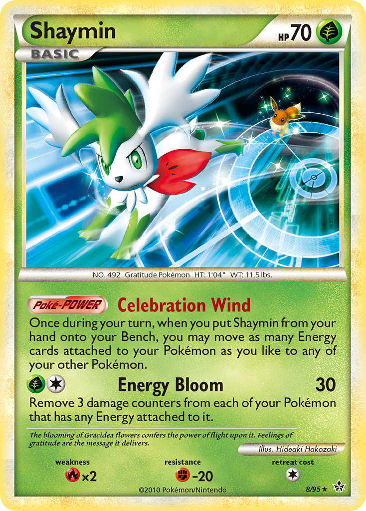 Shaymin  - Holofoil Unleashed - Holo Rare