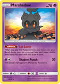 Marshadow 045  - Holofoil Shining Legends - Holo Rare