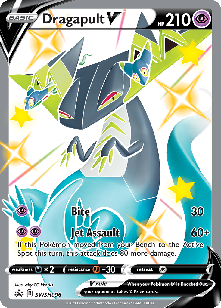 Dragapult V SWSH096  - Holofoil SWSH Sword & Shield Promo Cards - Promo