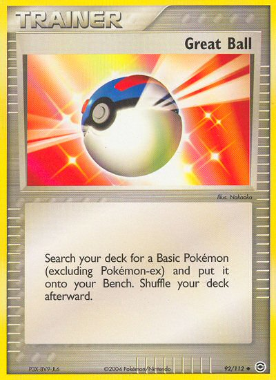 Great Ball  FireRed & LeafGreen - Uncommon