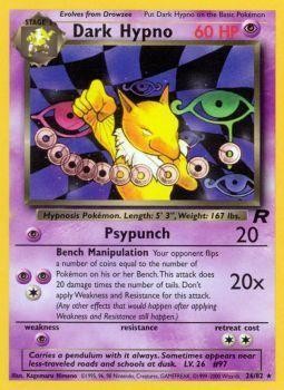 Dark Hypno (26) 026  - Unlimited Team Rocket - Rare