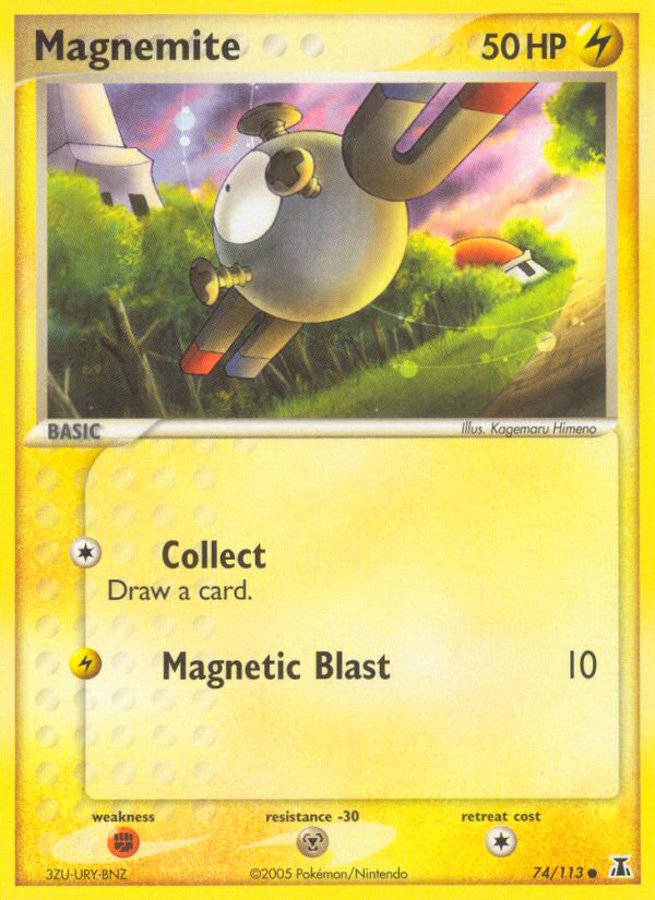 Magnemite 074  Delta Species - Common
