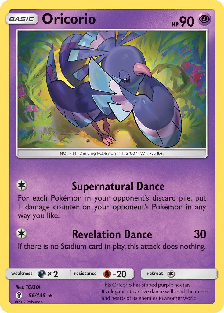 Oricorio (56) 056/145  SM  Guardians Rising - Rare