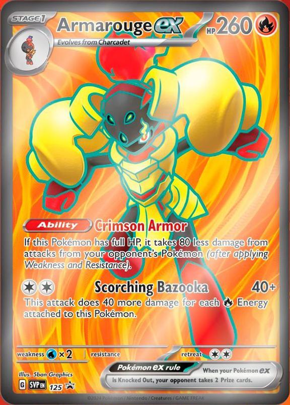 Armarouge ex 125  - Holofoil SV Scarlet & Violet Promo Cards - Promo