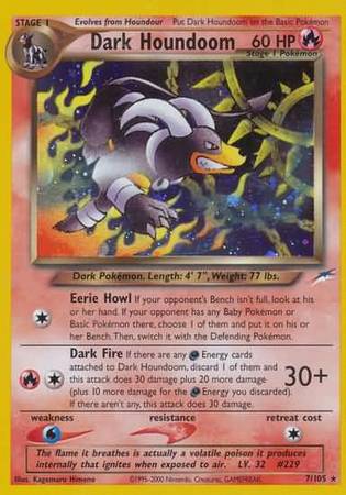 Dark Houndoom  Neo Destiny - Holo Rare