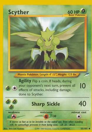 Scyther  - Unlimited Neo Destiny - Uncommon