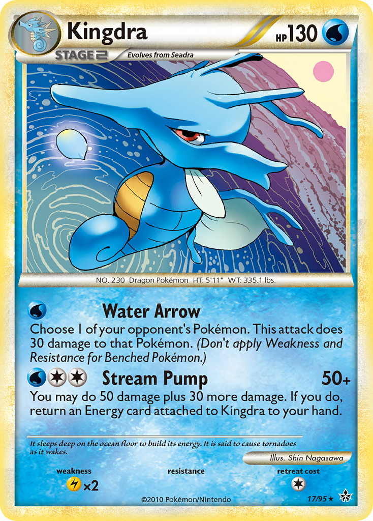 Kingdra  Unleashed - Rare