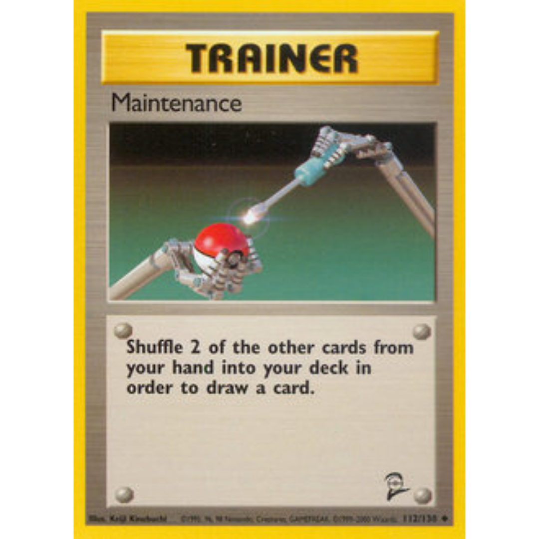 Maintenance 112  Base Set 2 - Uncommon