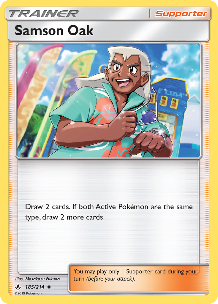 Samson Oak 185  SM  Unbroken Bonds - Uncommon