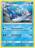 Primarina 041  SM Base Set - Rare