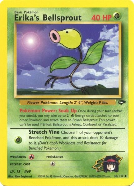 Erika's Bellsprout 038  - Unlimited Gym Challenge - Uncommon