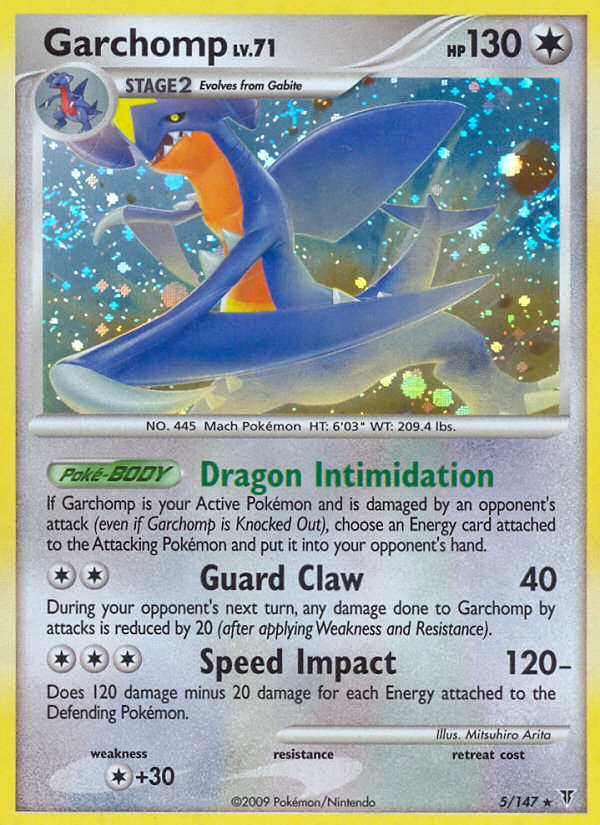 Garchomp  - Holofoil Supreme Victors - Holo Rare