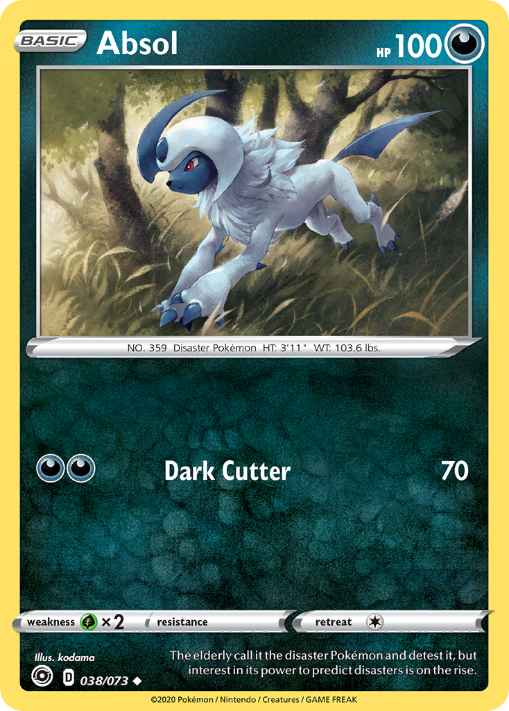 Absol 038  Champions Path - Uncommon