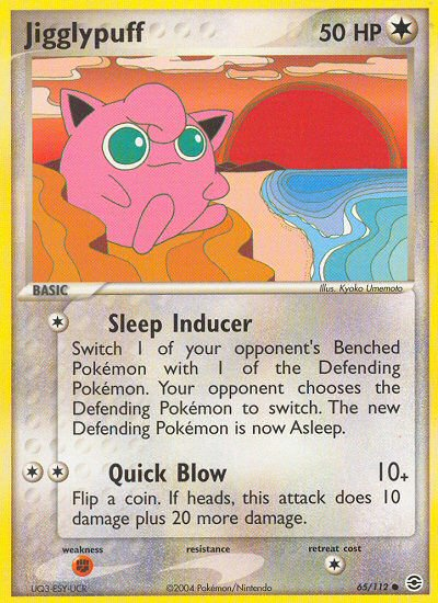 Jigglypuff 065  FireRed & LeafGreen - Common