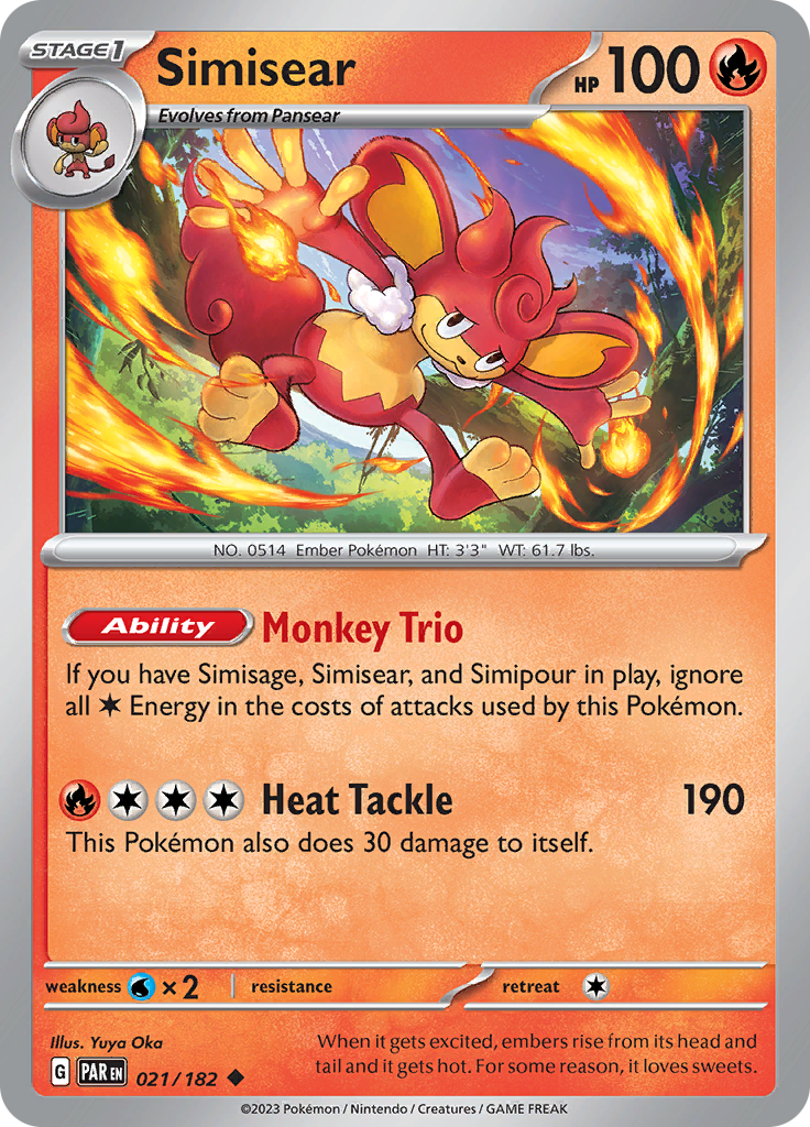 Simisear 021  SV04 Paradox Rift - Uncommon