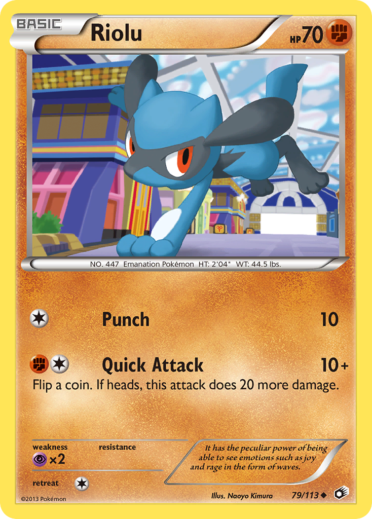 Riolu  Legendary Treasures - Uncommon