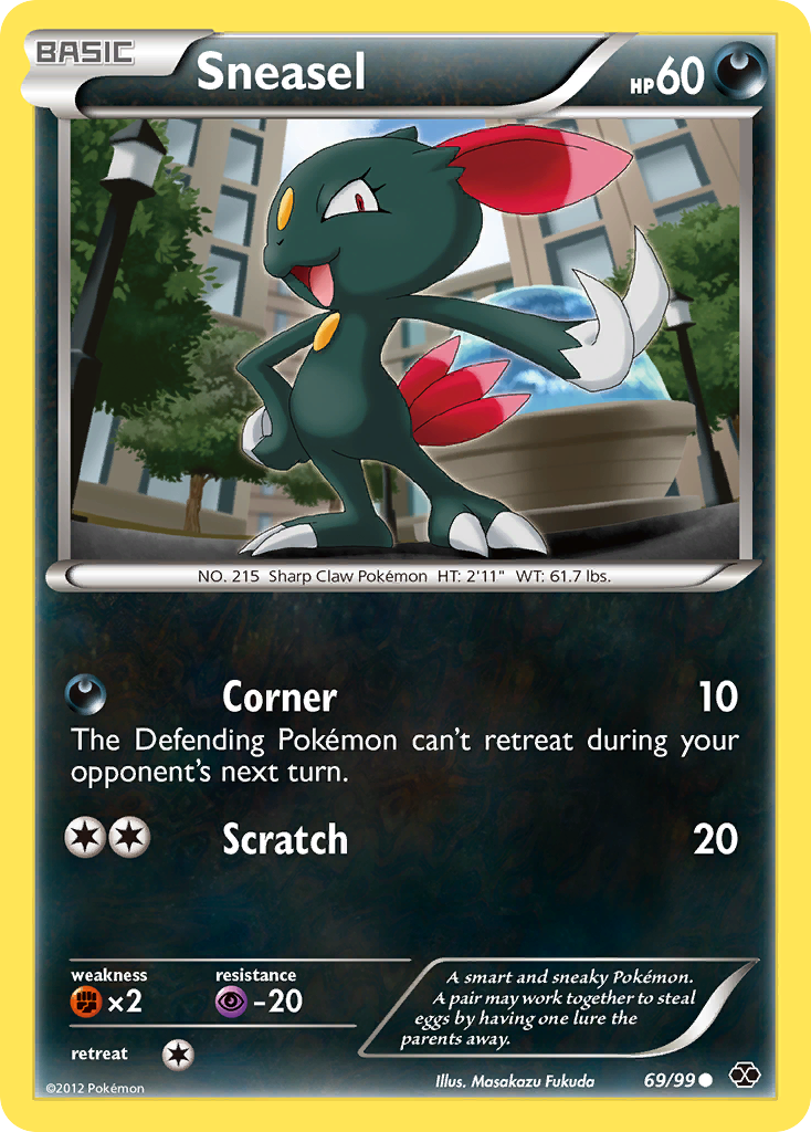 Sneasel  Next Destinies - Common