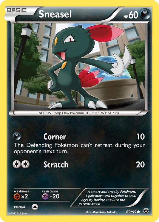 Sneasel  Next Destinies - Common
