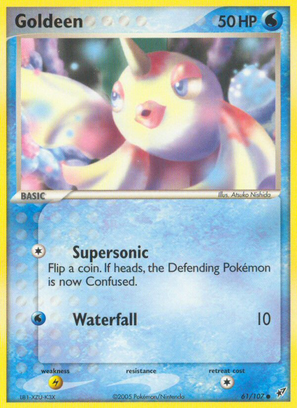 Goldeen 061  Deoxys - Common