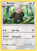 Bewear 112  SM Base Set - Rare