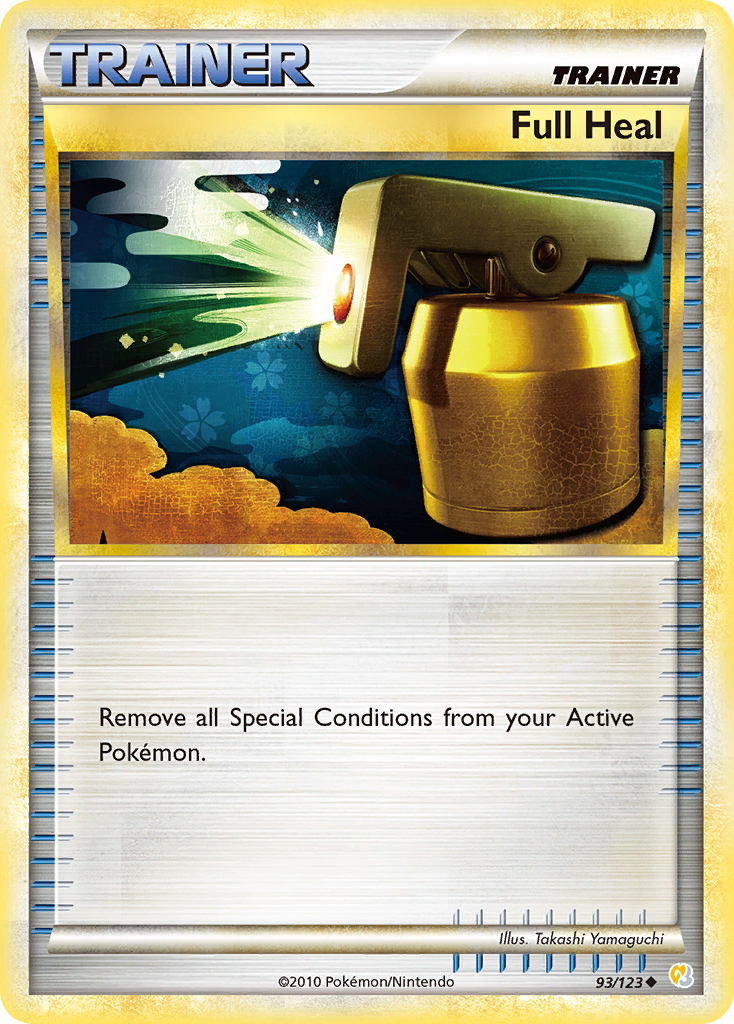 Full Heal 093  HeartGold SoulSilver - Uncommon