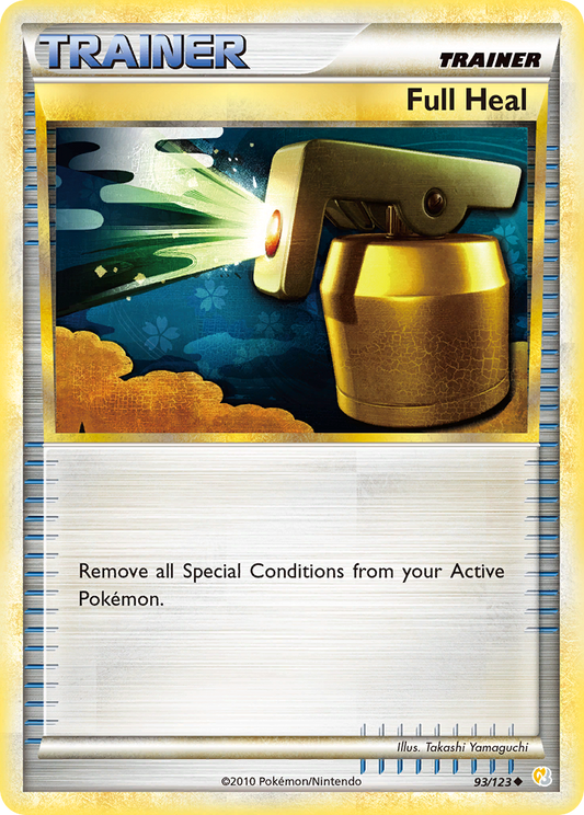 Full Heal 093  HeartGold SoulSilver - Uncommon