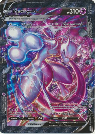 Mewtwo V-UNION  - Holofoil Jumbo Cards - Promo