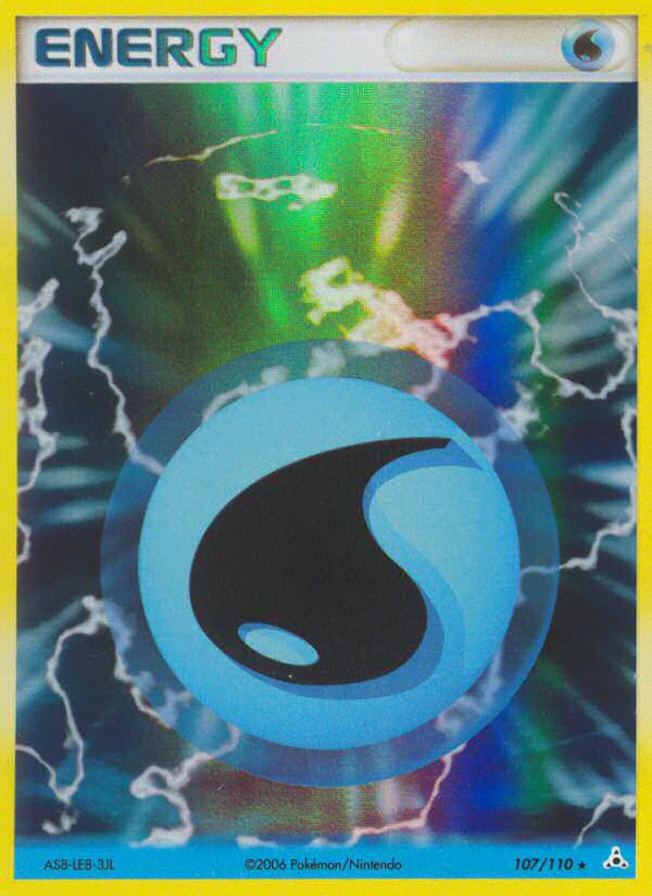 Water Energy 107  - Holofoil Holon Phantoms - Holo Rare