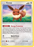 Eevee 101  SM Base Set - Common