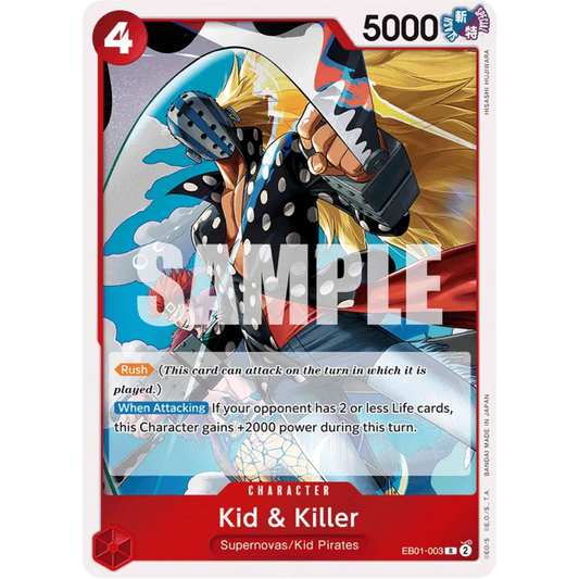 Kid & Killer (EB01-003) - Extra Booster: Memorial Collection Foil
