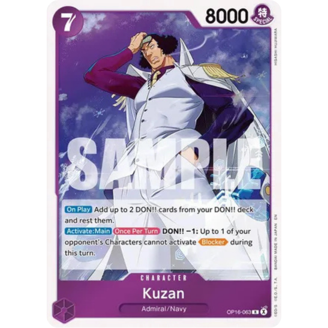 Kuzan (OP16-063) - The Time of Battle Foil