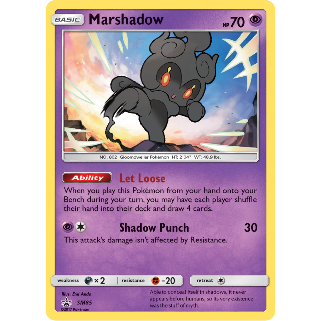 Marshadow SM85  - Holofoil SM Promos - Promo