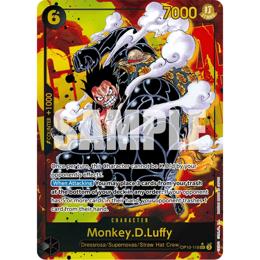 Monkey.D.Luffy (118) (Parallel) (OP10-118) - Royal Blood Foil