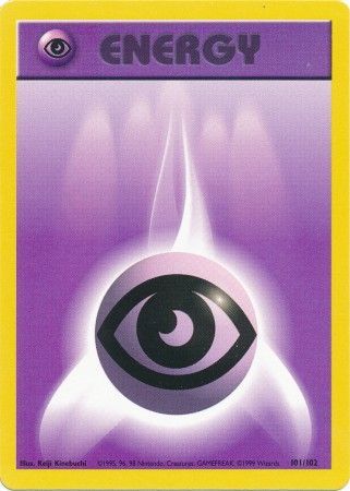 Psychic Energy 101/102  Base Set - Common
