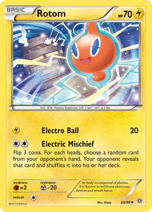 Rotom 029  XY  Ancient Origins - Uncommon