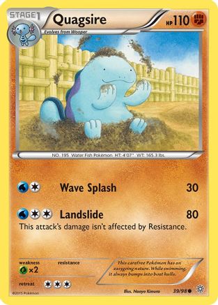 Quagsire 039  XY  Ancient Origins - Common