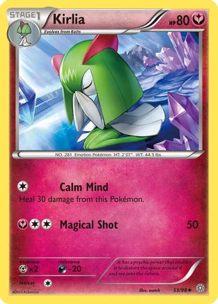 Kirlia 053  XY  Ancient Origins - Uncommon