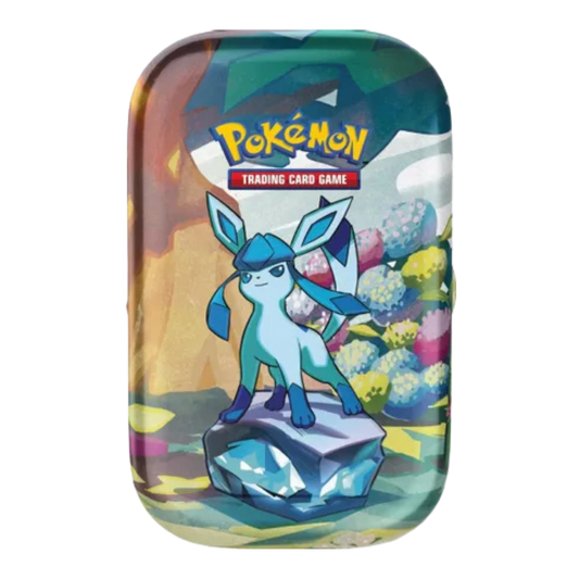 Prismatic Evolutions Mini Tin [Glaceon]