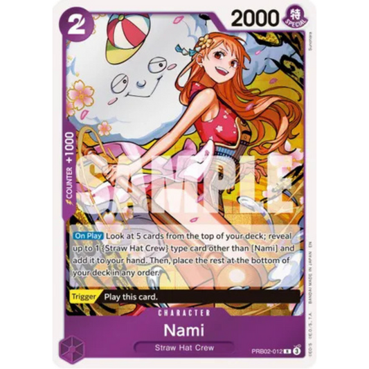 Nami (PRB02-012) - Premium Booster -The Best- Vol. 2 Foil