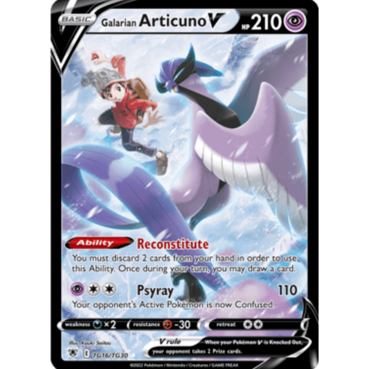Galarian Articuno V (TG16/TG30) [Sword & Shield: Astral Radiance]