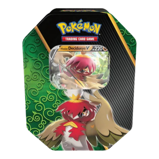 Divergent Powers Tin [Hisuian Decidueye V] (International Version)