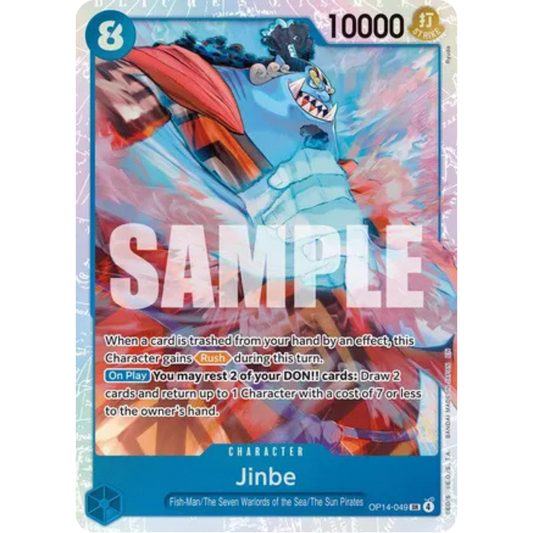 Jinbe - OP14-049 (OP14-049) - The Azure Sea's Seven Foil