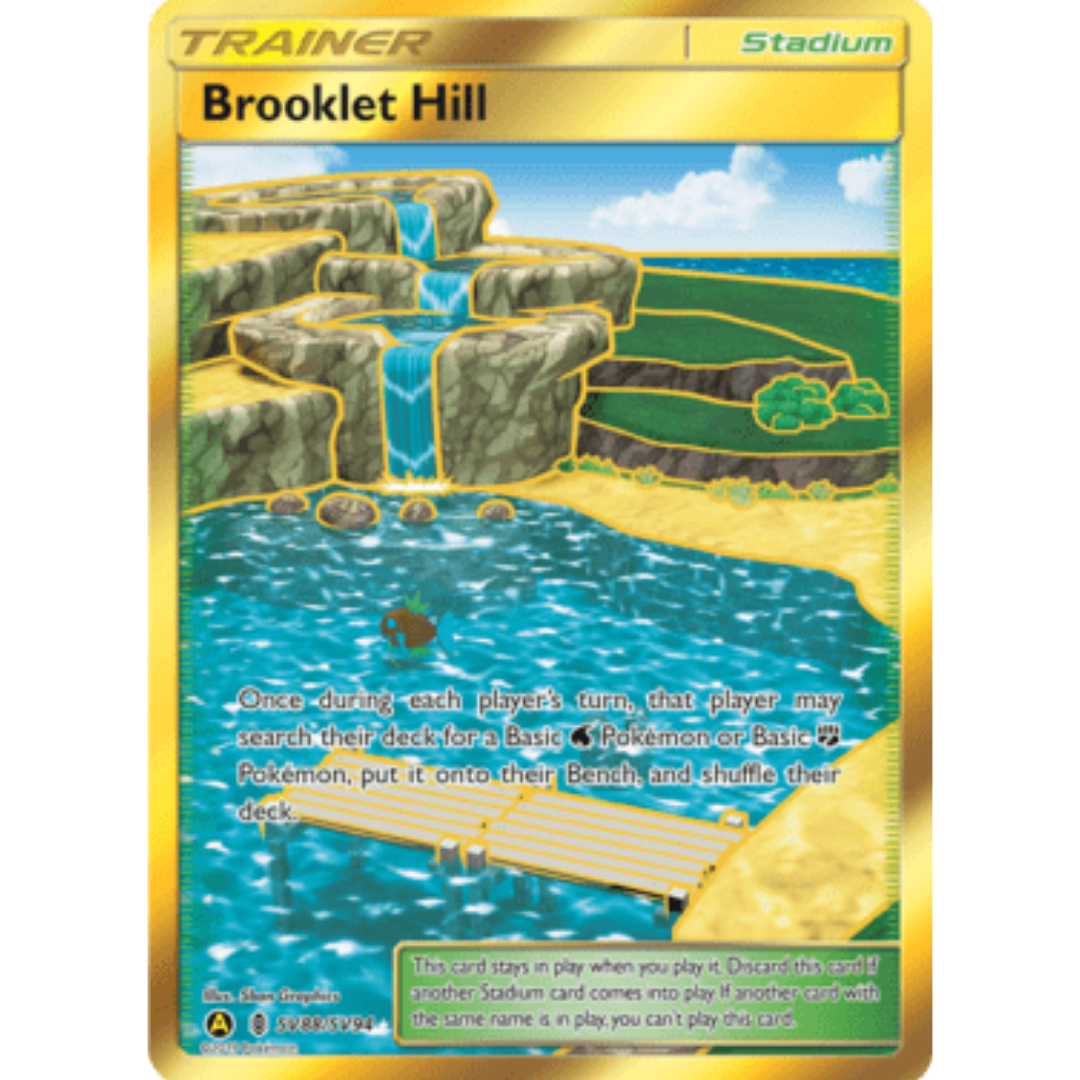 Brooklet Hill SV88/SV94  - Holofoil Hidden Fates Shiny Vault - Shiny Holo Rare
