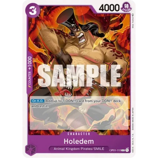 Holedem (OP01-113) - Romance Dawn