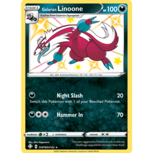 Galarian Linoone (SV079/SV122) [Sword & Shield: Shining Fates]