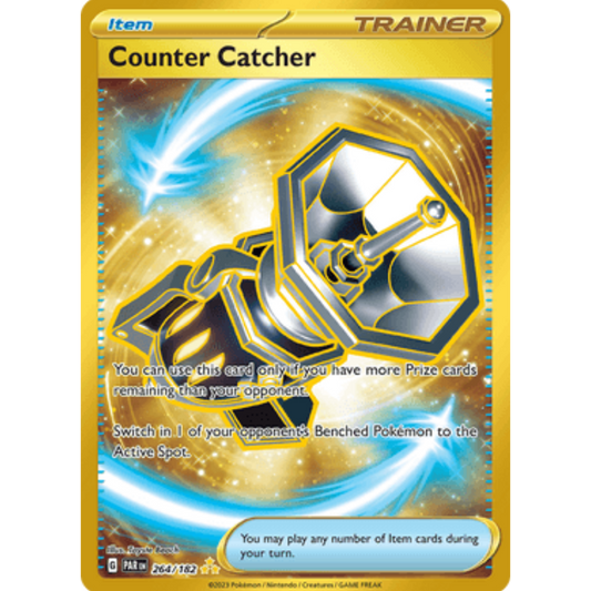Counter Catcher 264/182  - Holofoil SV04 Paradox Rift - Hyper Rare