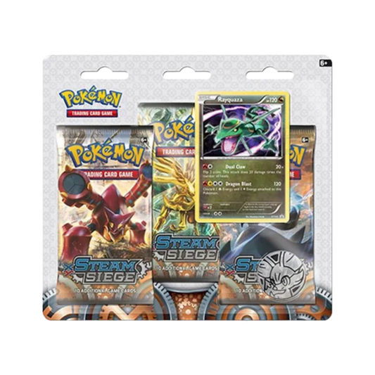 Steam Siege 3 Pack Blister [Rayquaza]